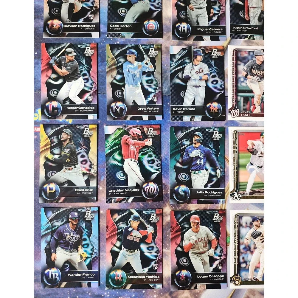 35 Card Baseball Lot - Topps/Bowman Platinum - Gabriel Rincones AUTO (LOT 6) - Picture 11 of 12
